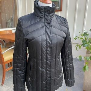 Women's Black Quilted Jacket